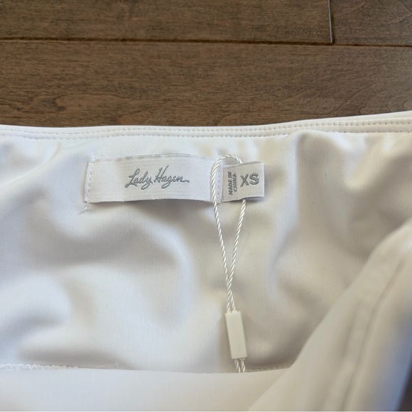 Lady Hagen White A-Line Skirt - Picture 2 of 5